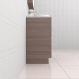 Celeste Duo - 900mm Urban Oak Freestanding Vanity