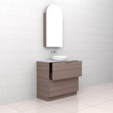 Celeste Duo - 900mm Urban Oak Freestanding Vanity