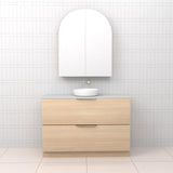 Celeste Duo - 1200mm Vero Oak Freestanding Vanity
