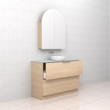 Celeste Duo - 1200mm Vero Oak Freestanding Vanity