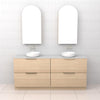 Celeste Duo - 1800mm Vero Oak Freestanding Vanity