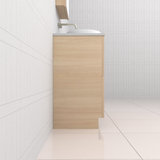 Celeste Duo - 900mm Vero Oak Freestanding Vanity