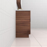Celeste Duo - 1200mm Walnut Freestanding Vanity