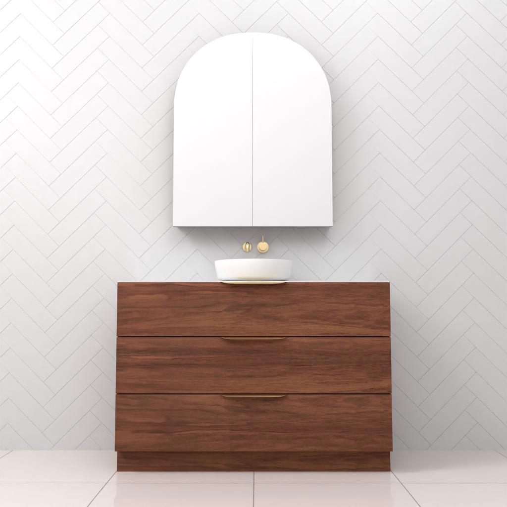 Celeste Trio - 1200mm Tasmanian Blackwood Freestanding Vanity