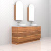 Celeste Trio - 1800mm Blackbutt Freestanding Vanity