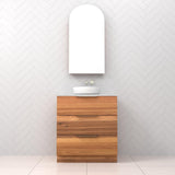 Celeste Trio - 750mm Blackbutt Freestanding Vanity