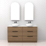 Celeste Trio - 1500mm Tuscan Oak Freestanding Vanity