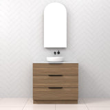 Celeste Trio - 900mm Tuscan Oak Freestanding Vanity