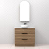 Celeste Trio - 900mm Tuscan Oak Freestanding Vanity