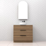 Celeste Trio - 900mm Tuscan Oak Freestanding Vanity