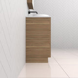 Celeste Trio - 900mm Tuscan Oak Freestanding Vanity