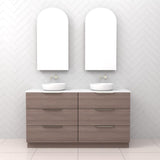 Celeste Trio - 1500mm Urban Oak Freestanding Vanity