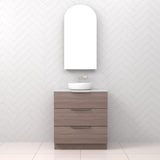 Celeste Trio - 750mm Urban Oak Freestanding Vanity