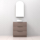 Celeste Trio - 750mm Urban Oak Freestanding Vanity