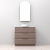 Celeste Trio - 900mm Urban Oak Freestanding Vanity