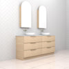 Celeste Trio - 1800mm Vero Oak Freestanding Vanity