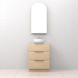 Celeste Trio - 600mm Vero Oak Freestanding Vanity