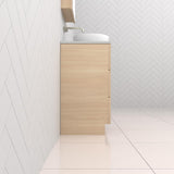 Celeste Trio - 600mm Vero Oak Freestanding Vanity