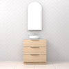 Celeste Trio - 750mm Vero Oak Freestanding Vanity