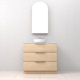 Celeste Trio - 900mm Vero Oak Freestanding Vanity