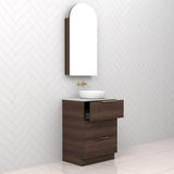 Celeste Trio - 600mm Chestnut Freestanding Vanity