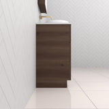 Celeste Trio - 900mm Chestnut Freestanding Vanity