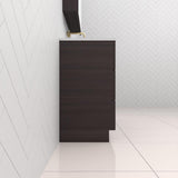Celeste Trio - 1200mm Espresso Oak Freestanding Vanity