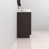 Celeste Trio - 600mm Espresso Oak Freestanding Vanity