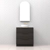 Celeste Trio - 750mm Smoked Onyx Freestanding Vanity