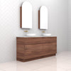 Celeste Trio - 1800mm Walnut Freestanding Vanity