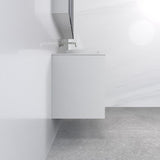 Verona - 1200mm Matte White Wall Hung Vanity