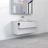 Verona - 1200mm Matte White Wall Hung Vanity