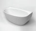 Evelyn Freestanding Bath Lucite Acrylic Top View