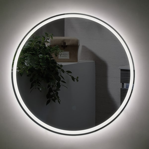 Bathroom LED Mirror Sphere 600