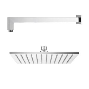 Wall Arm & Shower Head Square