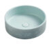 concrete basin round perugia pastel mint