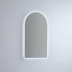 Led Arch Mirror Stock Image