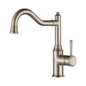 Montpellier Traditional Kitchen Mixer Brushed Nickel