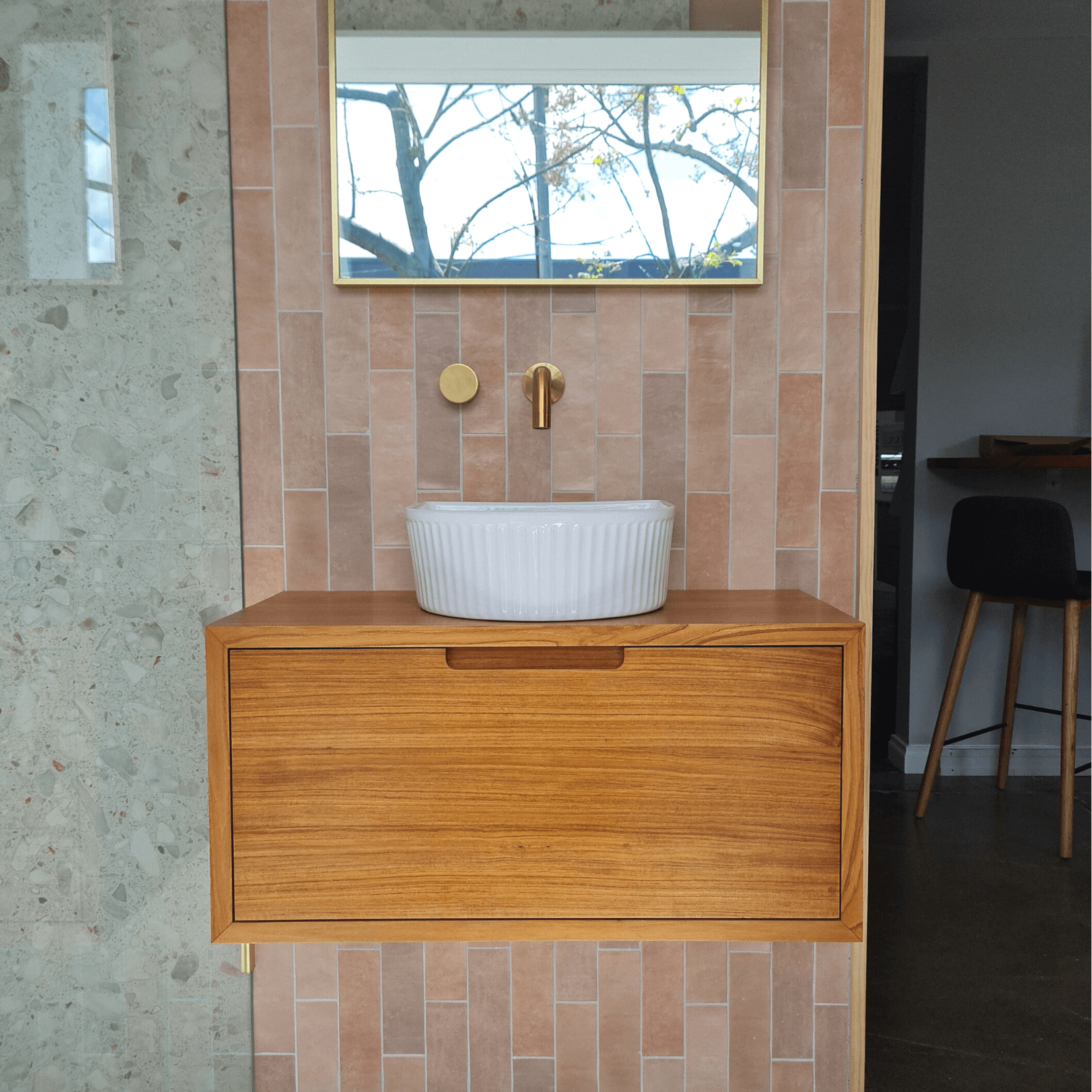 Sicilia Solid Timber Bathroom Vanity